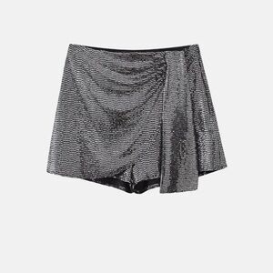 Zara Silver Skort